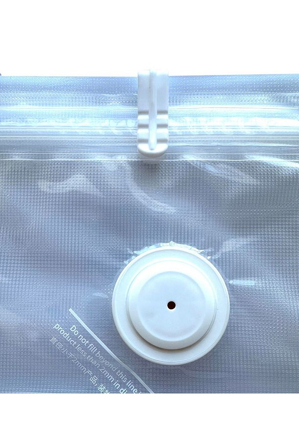 Fresh Tekrar Kullanılabilir Büyük Boy Vakumlu Saklama Poşeti 26x35cm (5 adet) - 4