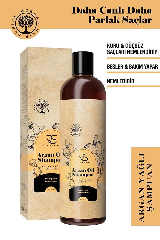 Argan Yağlı Şampuan 400 Ml - 1