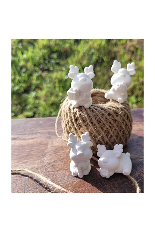 Papyonlu Geyik Silikon Kalıp - 3