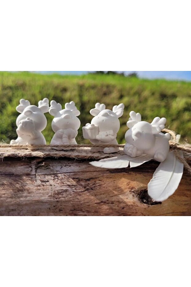 Papyonlu Geyik Silikon Kalıp - 2