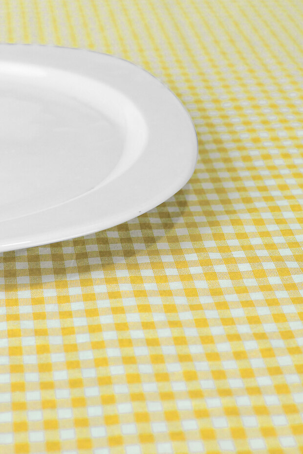 Small Square Pattern Gingham Tablecloth - 3