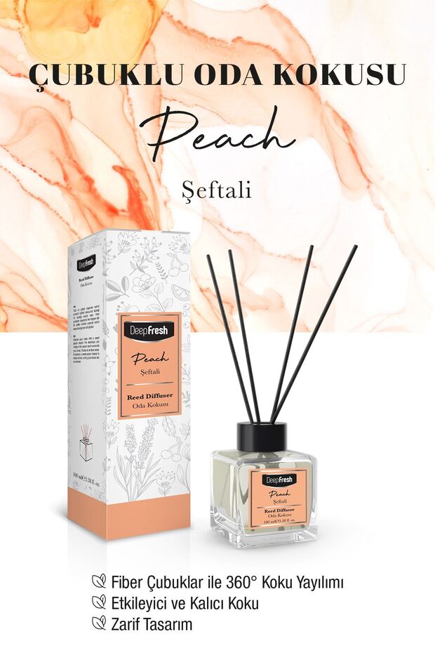 Çubuklu Oda Kokusu Şeftali 100 ml - 2