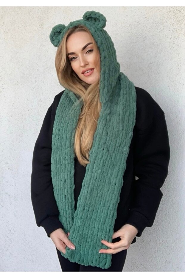 Pălărie umflată eșarfă - 6