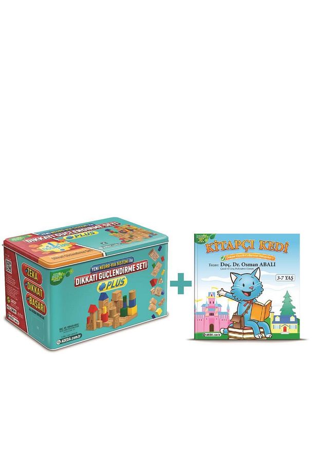Adeda Dikkati Güçlendirme Seti Dgs Plus 5 Yaş + Kitapçı Kedi - 1