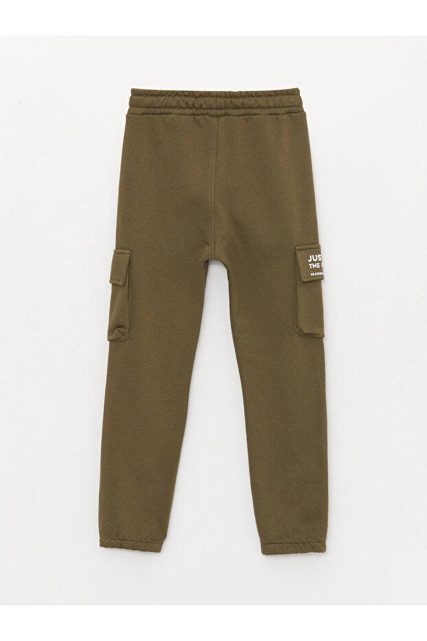 Beli Lastikli Erkek Çocuk Kargo Eşofman Altı - 2