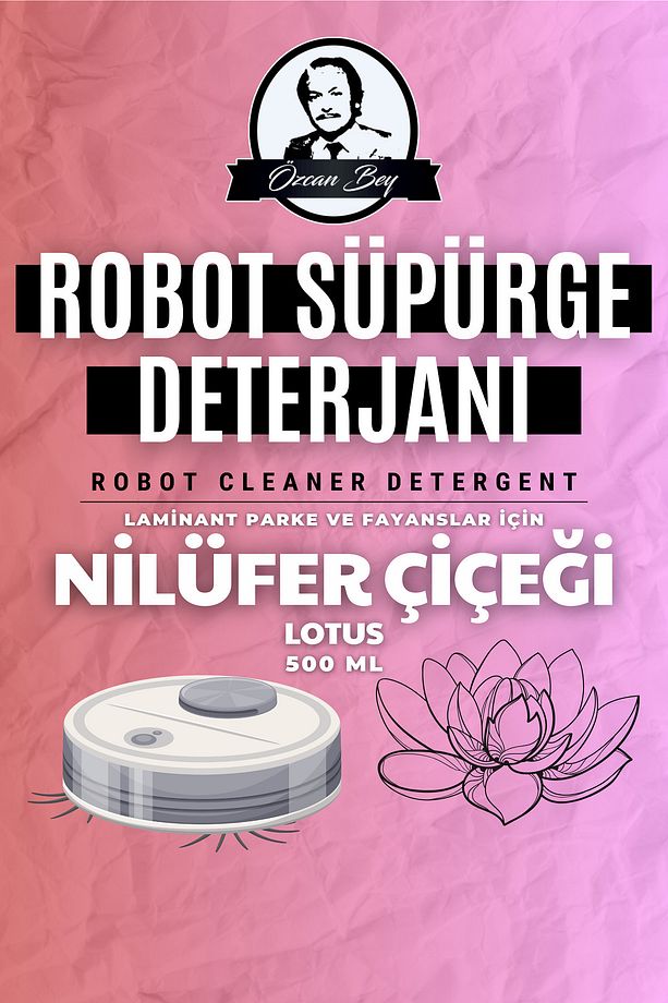Okyanus Kokulu Akıllı Robot Süpürge Suyu, Mop Suyu, Yüzey Temizleyici, Robot Deterjanı 250ml - 8