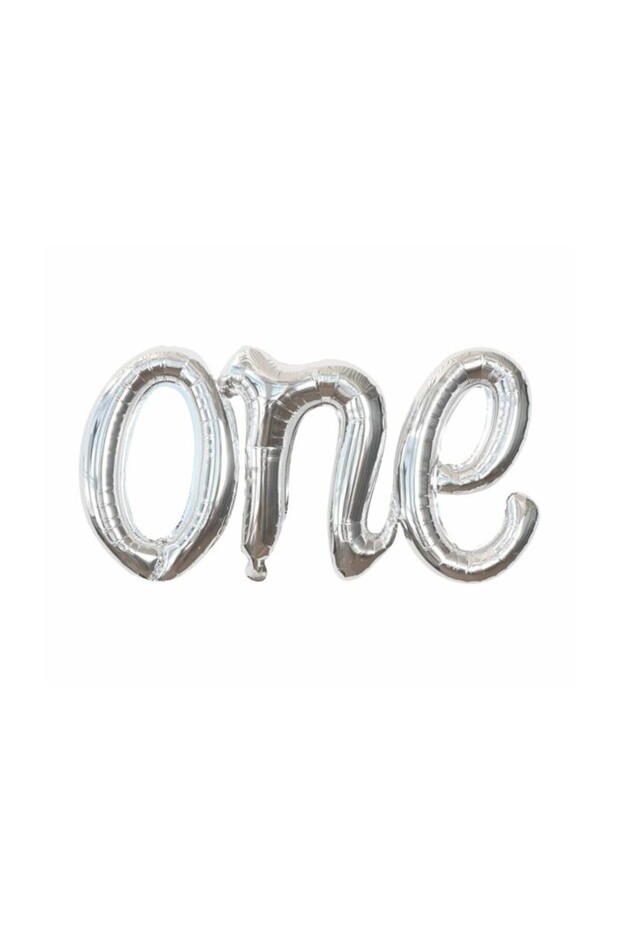 ONE SILVER FOIL BALLON