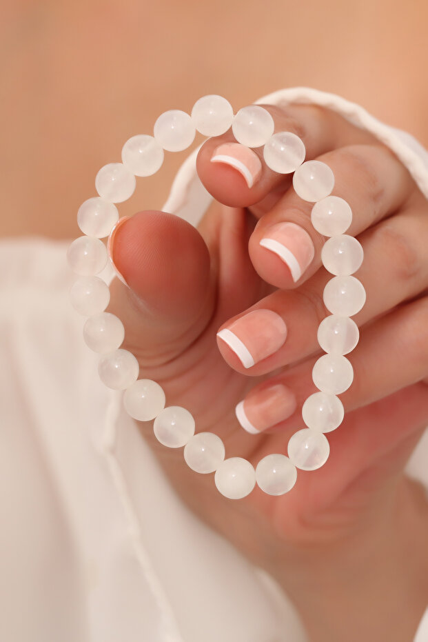 Selenite Stone Bracelet