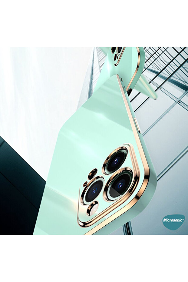 TECNO Spark 9 Pro Kılıf Olive Plated Siyah - 3