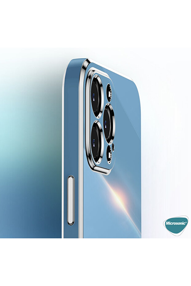 Tecno Spark 7 Kılıf Olive Plated Pembe - 5