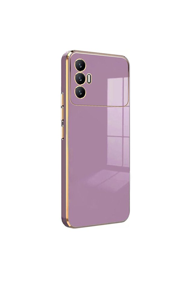TECNO Spark 8 Pro Kılıf Olive Plated Lila - 1