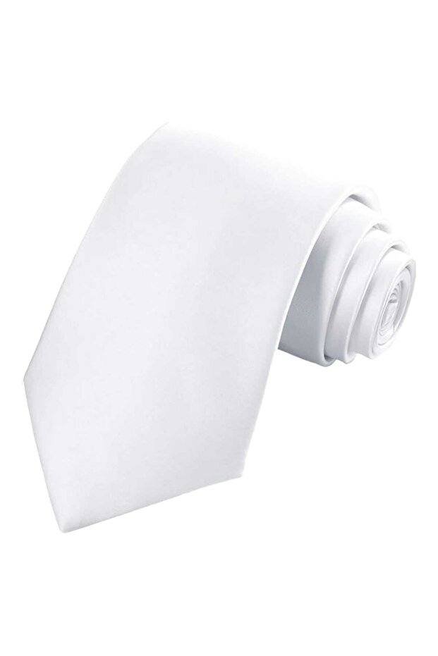 ربطة عنق من الساتان للرجال - 6