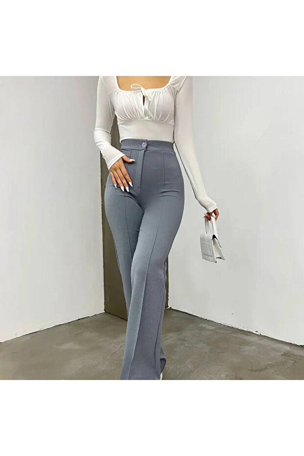 Ispanyol Paça Pantolon - 1