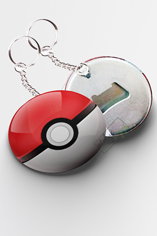 Pokeball Opener Keychain 44mm