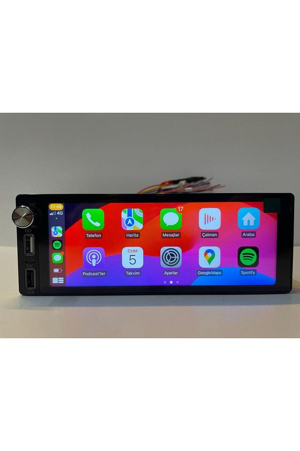 FTH-69 6.9" ANDROİD 15 OTO TEYP TEK DIN 2-32 GB CAR PLAY KAMERA HEDİYE - 6