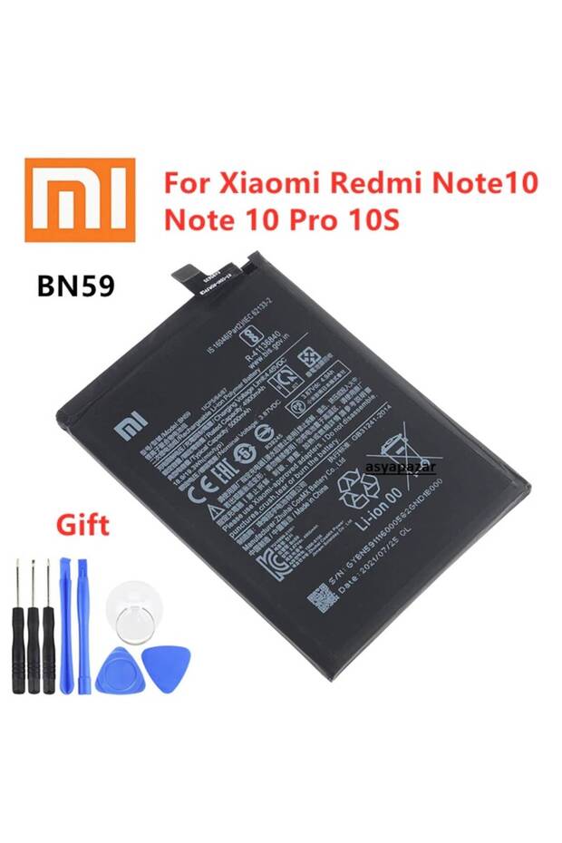Xiaomi Redmi Note 10 Note 10 Pro Pil Batarya BN59 - 1