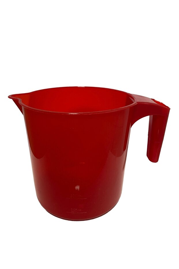 كوب بلاستيك أحمر 1500 مل - 1