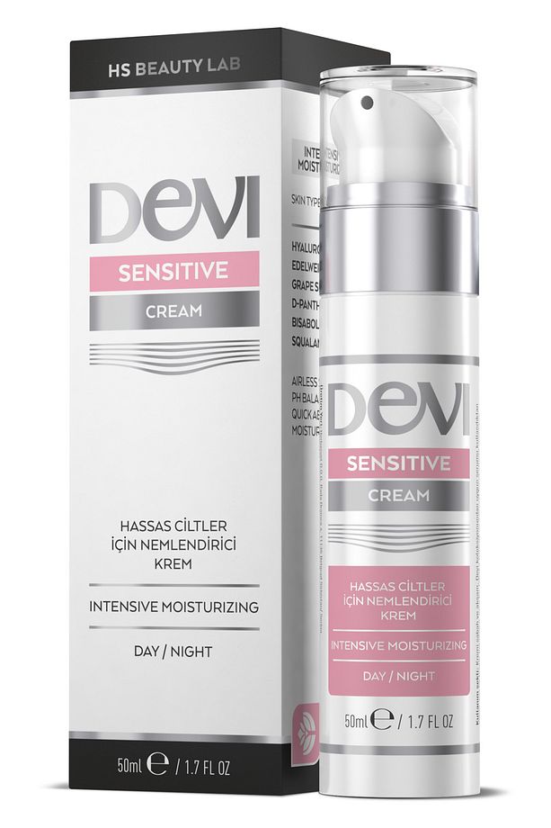 Sensitive Cream 50ml Nemlendirici, Renk Tonu Eşitleyici Ve Yatıştırıcı Krem - 3