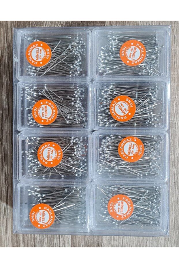 Women's Hijab and Multi-Purpose Bulk Needle Silver 100 Pieces