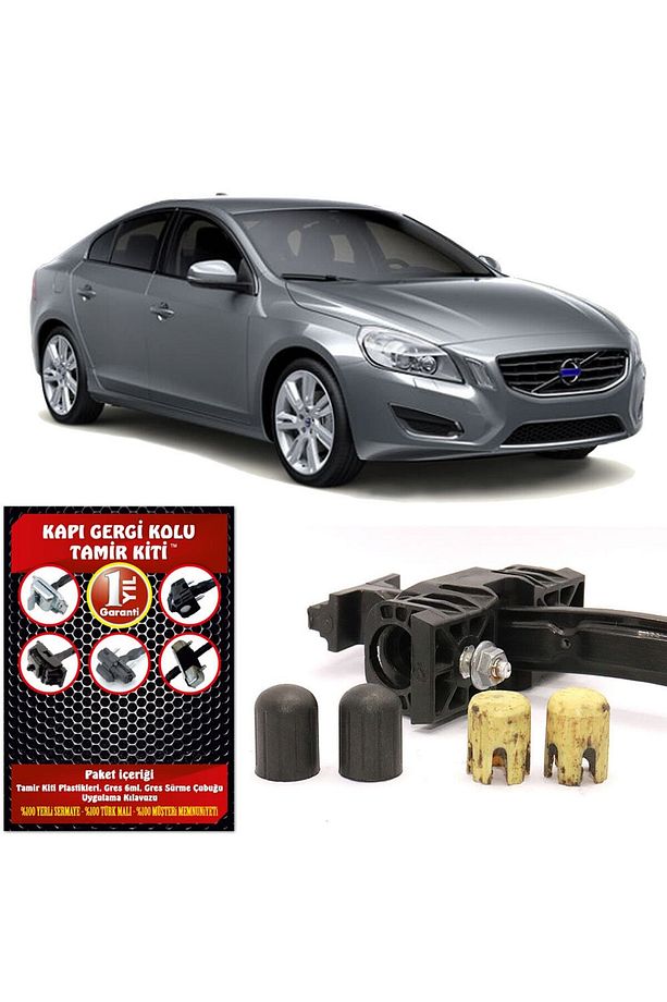 Volvo S60 (ıı) Kapı Gergi Kolu (limitör) Tamir Kiti (2 Kapı Set) 2010-2018 - 1