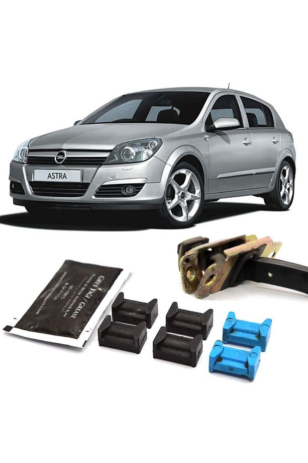 Opel Astra H Uyumlu Kapı Gergi Kolu Tamir Kiti 2004-2013 2 Kapı Set - 1