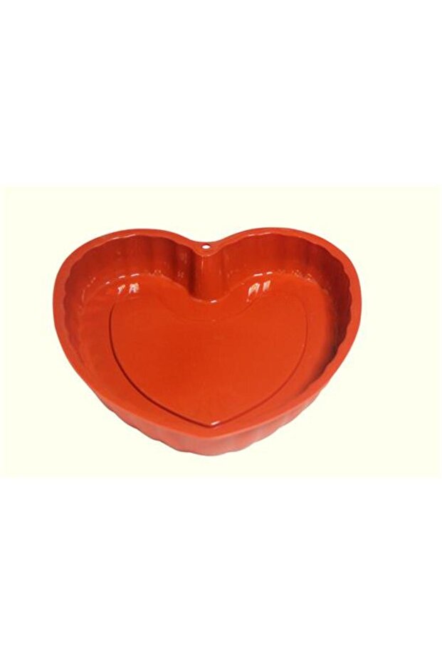 قالب كيك منقوش على شكل قلب من السيليكون Glbdrt210 - 1