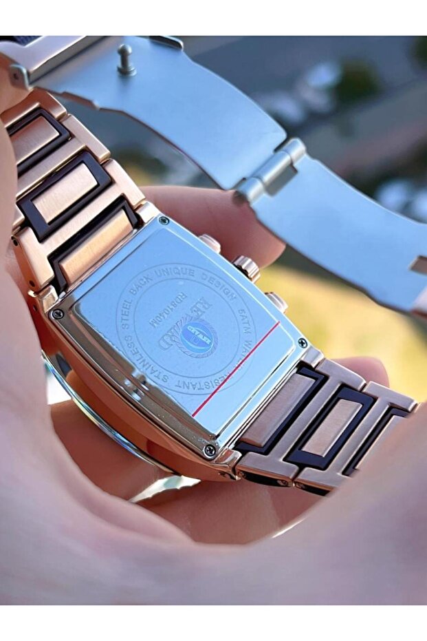 إي141132 ساعة يد رجالية من Reward Steel Cord 3 Atm مقاومة للماء وظائف داخلية Aftif - 5