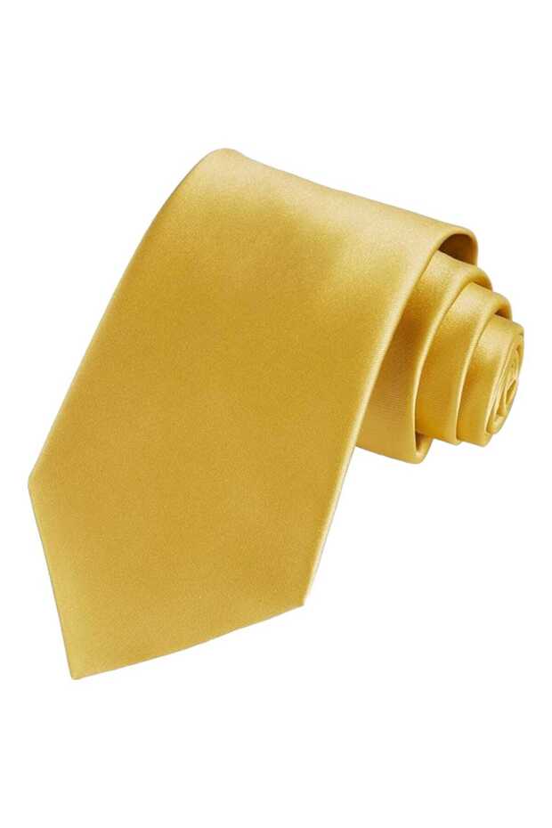 ربطة عنق من الساتان للرجال - 2