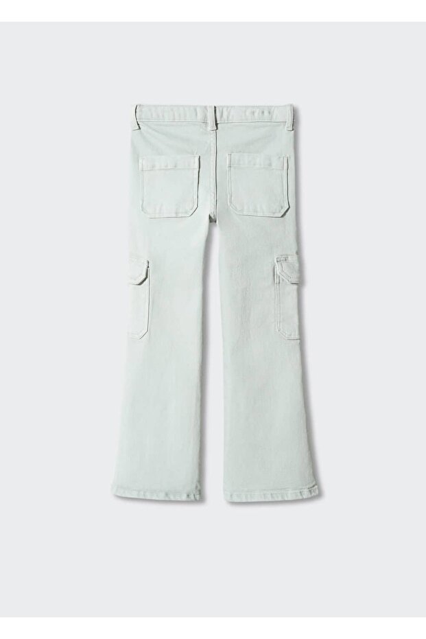 Flare kargo pantolon - 2