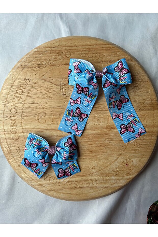 Mother daughter suit ribbon buckle set