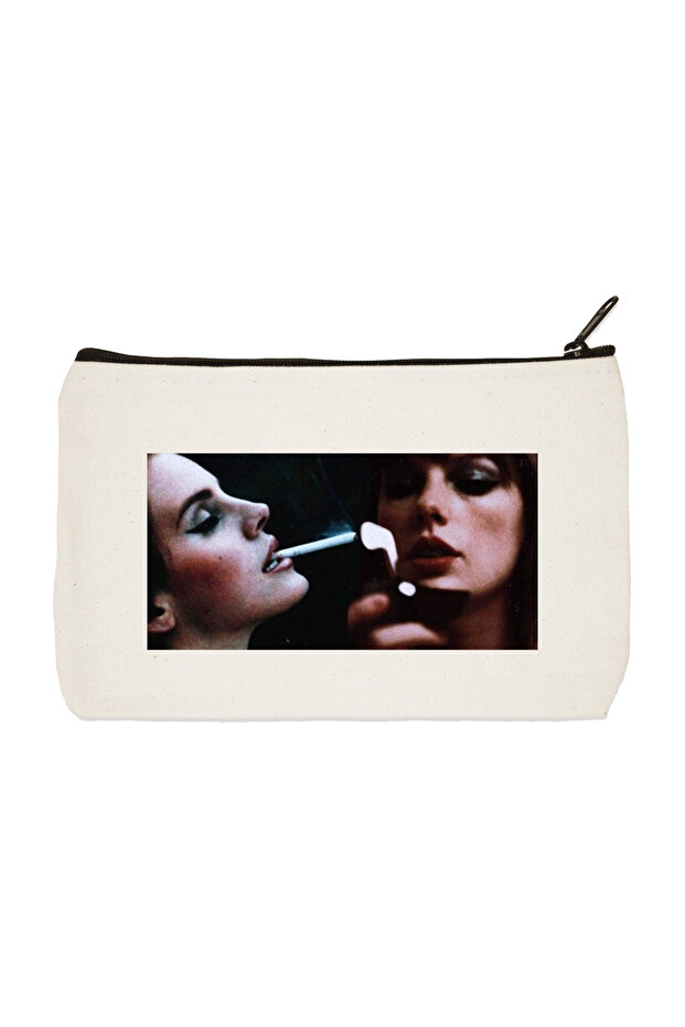 Lana Del Rey - Taylor Swift Printed Tote Makeup Bag Pen Holder Handbag