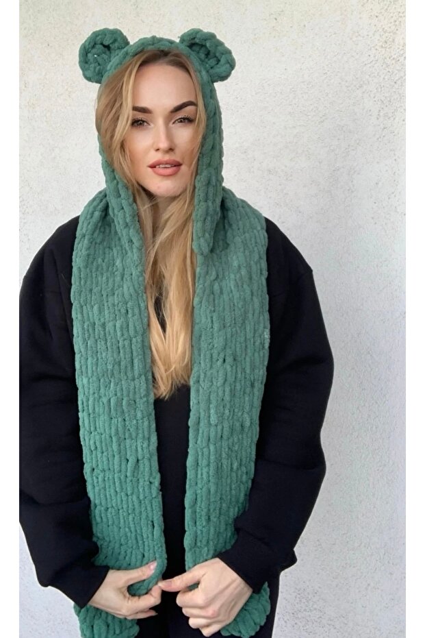 Pălărie umflată eșarfă - 5