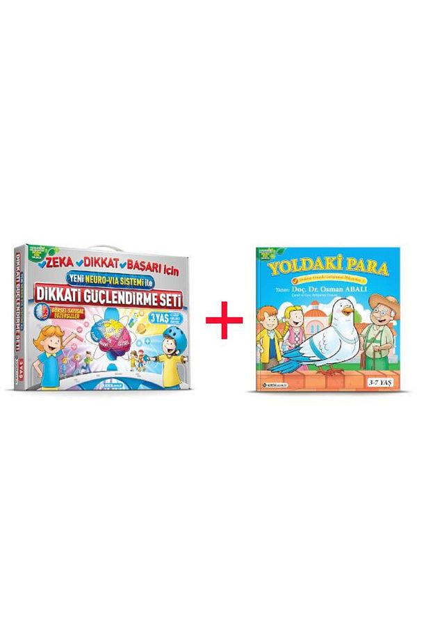 Adeda Dikkati Güçlendirme Seti Dgs 3 Yaş + Yoldaki Para - 1