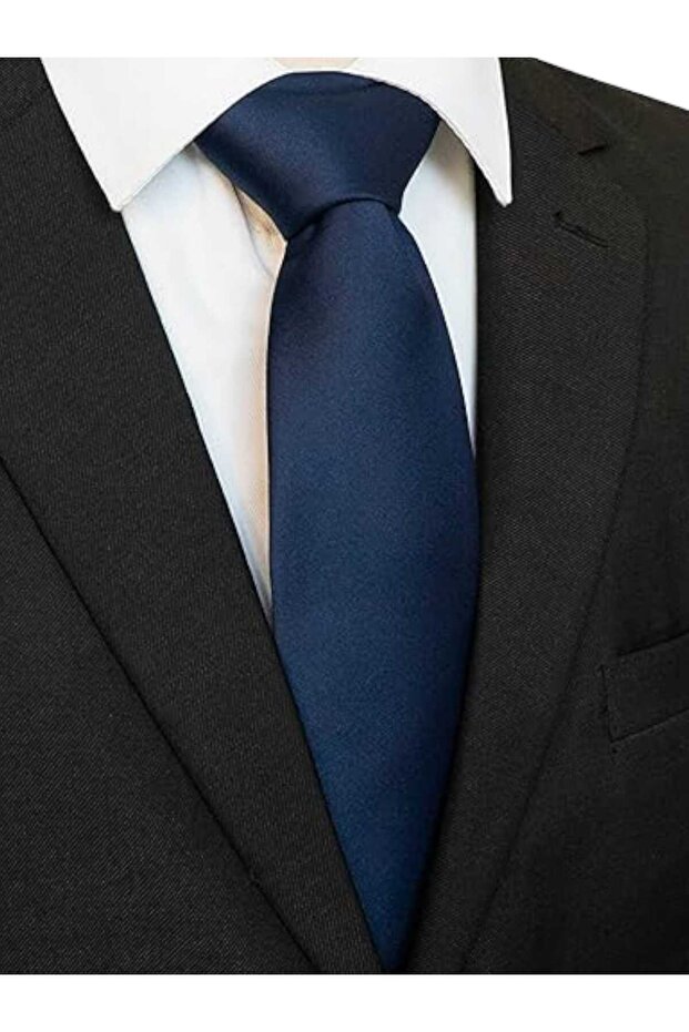 ربطة عنق من الساتان للرجال - 5