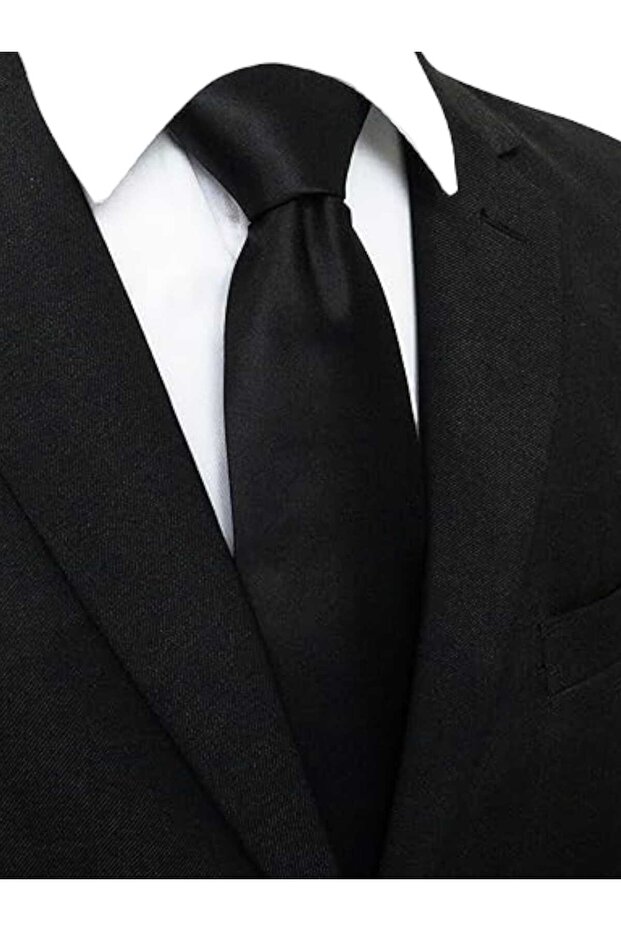 ربطة عنق من الساتان للرجال - 1
