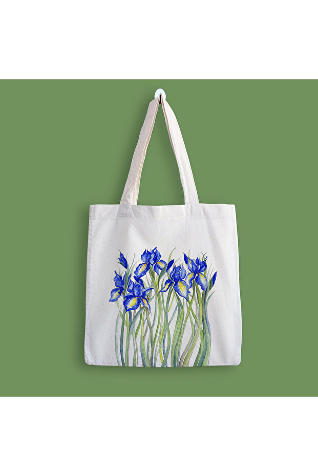 Flower 8 Printed Cloth Bag