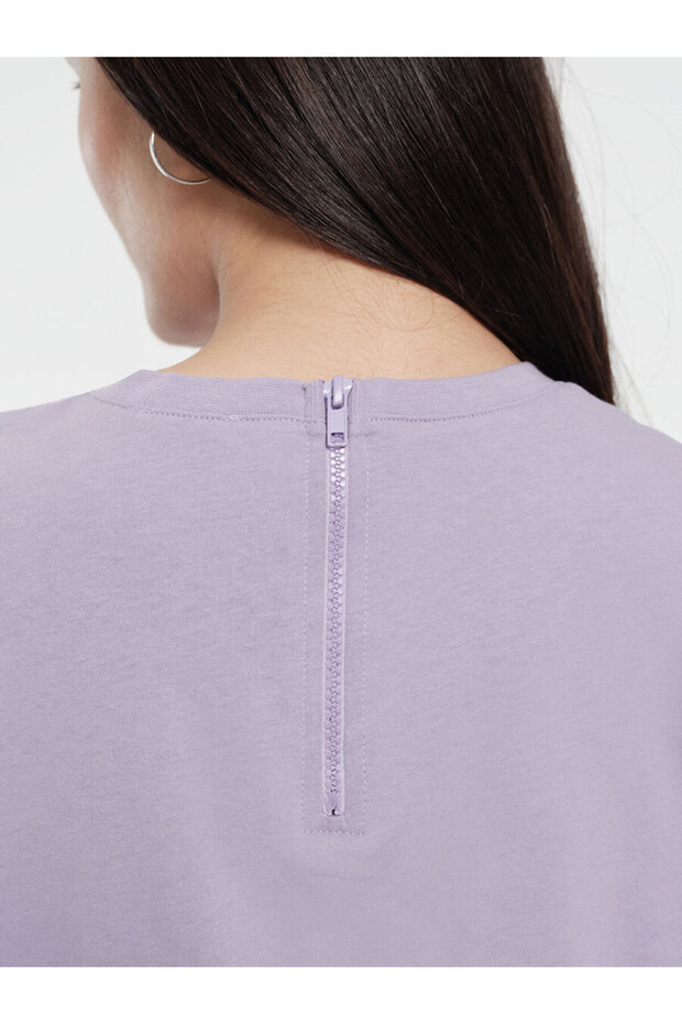 Long Crop Kadın Tshirt K.kol - 4