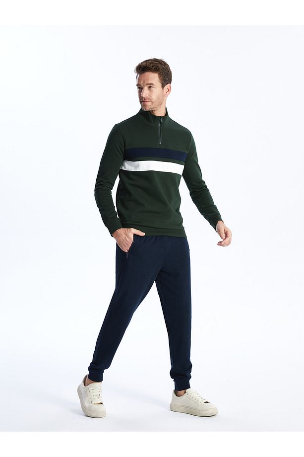 Standart Kalıp Erkek Jogger Eşofman Altı - 2