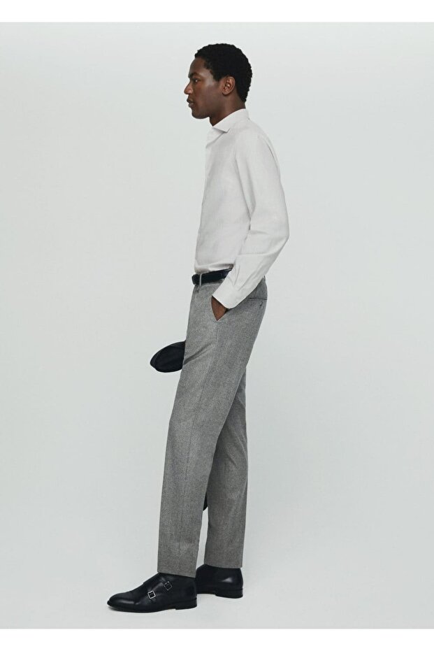 %100 pamuklu üste oturan gömlek - 7