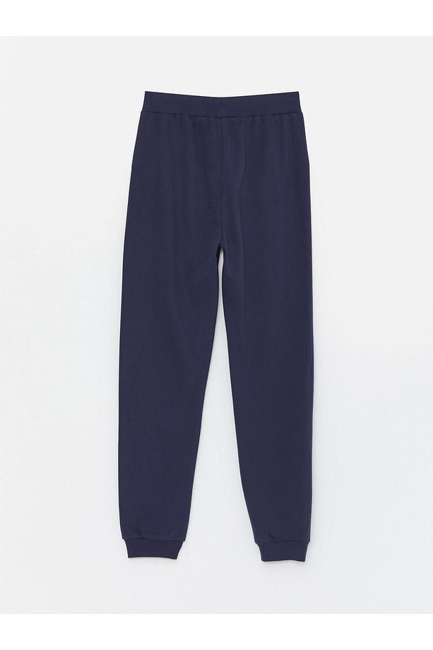 Beli Lastikli Basic Kız Çocuk Jogger Eşofman Altı - 2