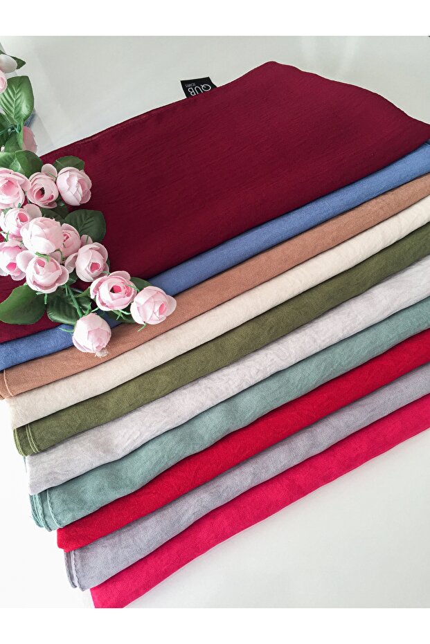 Scarfs Cazz Thin Shawl - Dark Khaki - 3