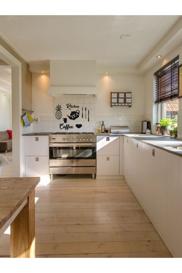 Kitchen Yazı Mutfak Süsü Seti 3 Mm Mdf Duvar Süsü - 4