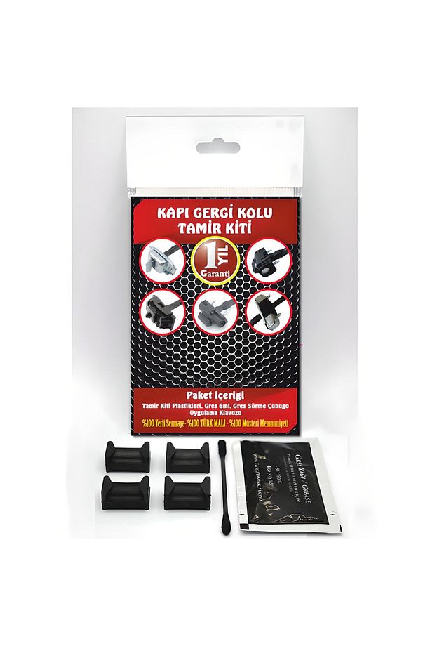 Toyota Yaris Uyumlu Kapı Gergi Kolu (limitör) Tamir Kiti (2 Kapı Set) 2005-2014 - 3