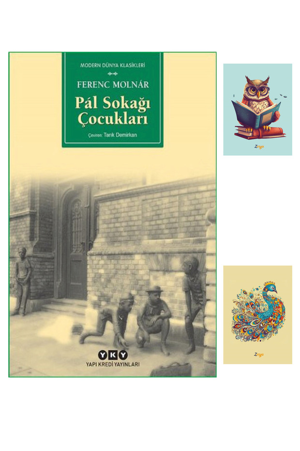 Pal Sokağı Çocukları - Ferenc Molnar - Yapı Kredi Yayınları - 9789750815546 - Notebook Set