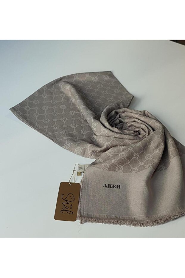 Çakıltaşı Elegance Monogram Şal - 5