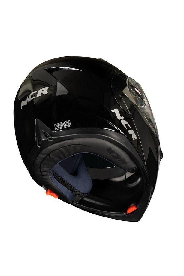 Çene Açılır Kask Ekstra Yedek Siyah Cam - 4