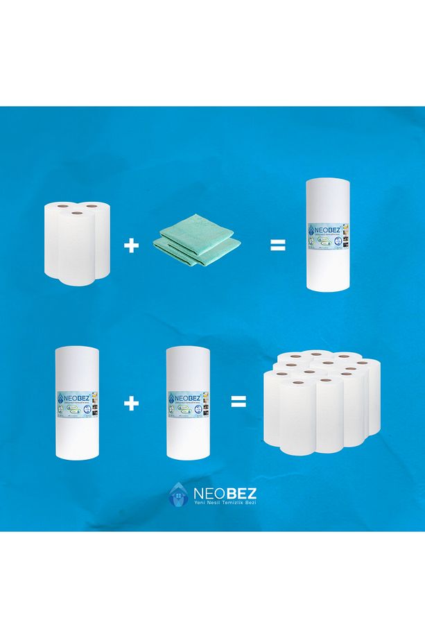 10 Adet Neobez 40x40 50 Yaprak - 1