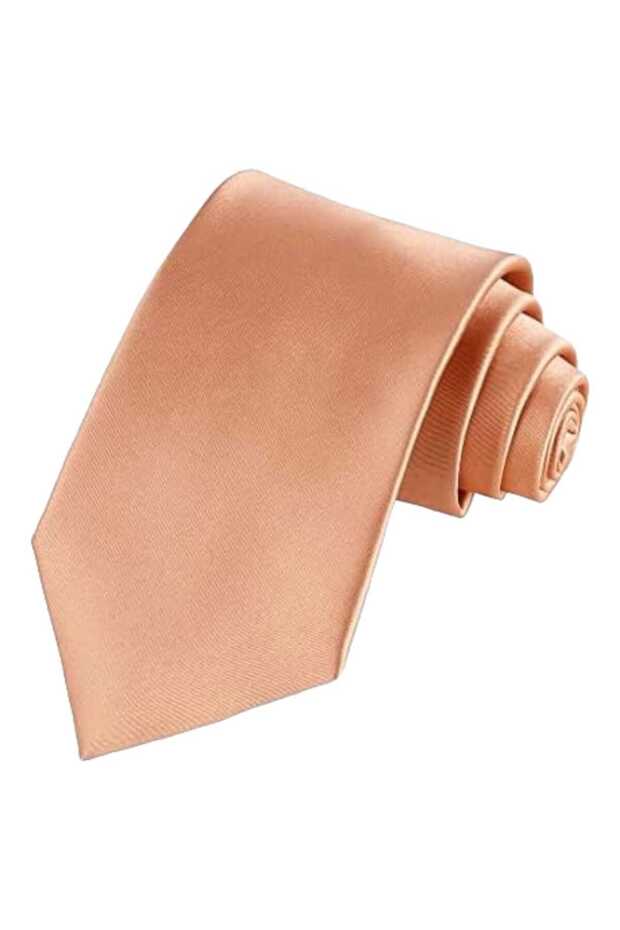 ربطة عنق من الساتان للرجال - 4