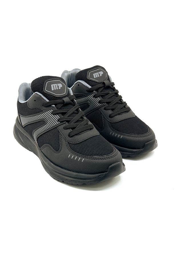 M.P 1569 Ful Ortopedik Siyah Unisex Yazlık Koşu ve Yürüyüş Ayakkabısı - 5