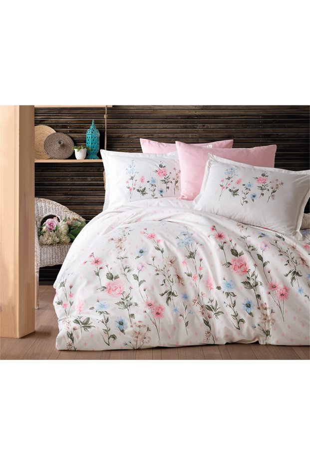 SINGLE PERSON DUVET SET PALITRA POWDER V1